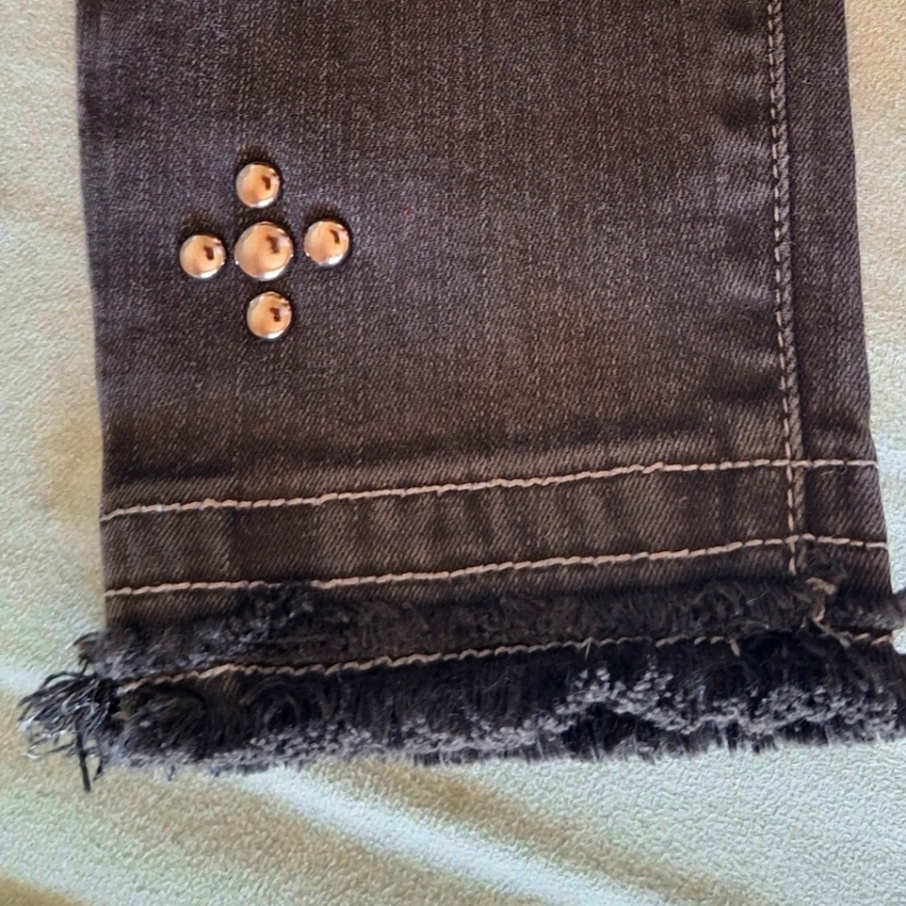 Frame Le Skinny de Jeanne Gray Denim Women's Size 25 - Picture 9 of 13